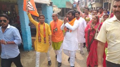 Photo of गांधी संकल्प यात्रा में सामिल हुए सांसद ई प्रवीण निषाद