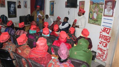 Photo of आज दिनांक 20/12/19 को निषाद पार्टी केंद्रीय कार्यालय पादरी बाजार गोरखपुर ने निषाद पार्टी संरक्षक श्री मुरलीधर निषाद जी की अध्यक्षता में 13/01/2020 को श्रृंगवेरपुर धाम इलाहाबाद में आयोजित संकल्प दिवस को सफल बनाने के लिए एक आवश्यक बैठक का आयोजन किया गया!