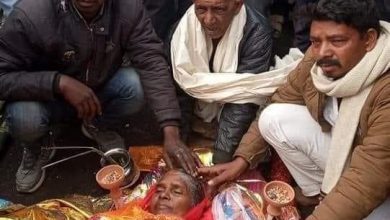 Photo of निषाद पार्टी के जिला अध्यक्ष  को मातृ शोक