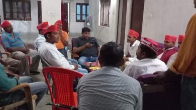Photo of 27 अक्टूबर को होने वाली विशाल महारैली की तैयारी में जुटे कार्यकर्ता